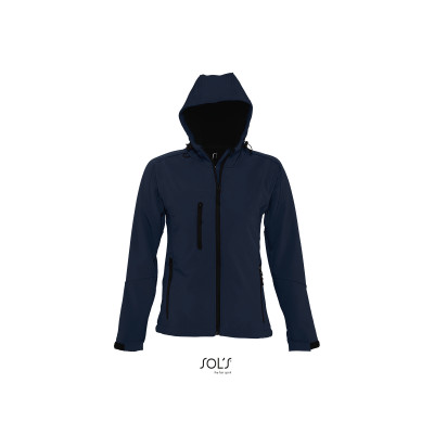 VESTE SOFTSHELL A CAPUCHE - FEMME